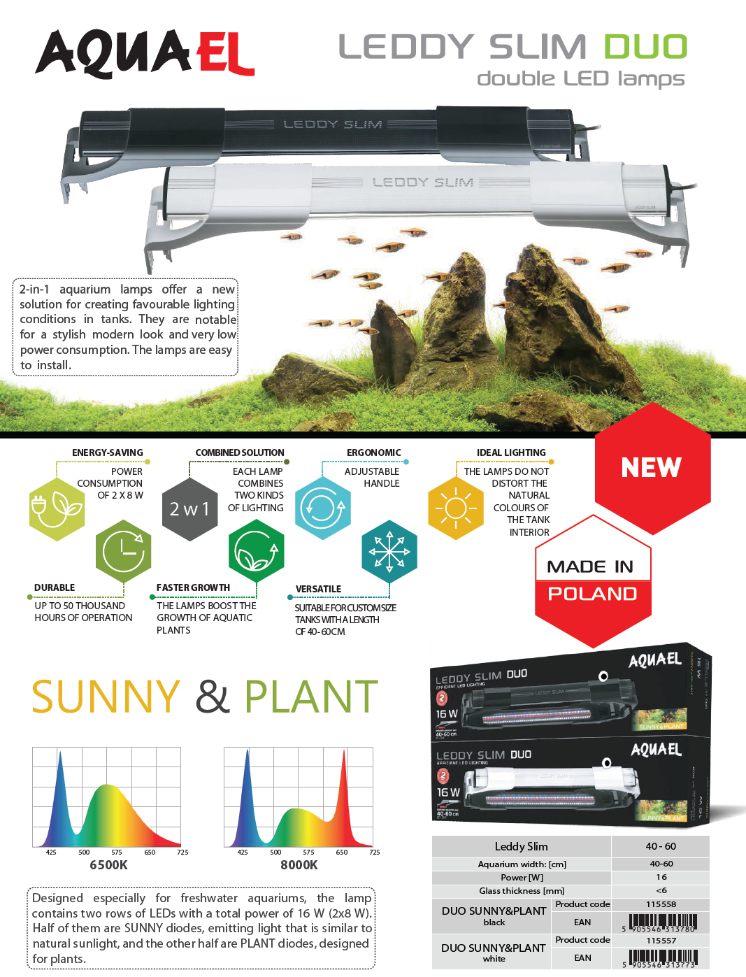 leddy slim 16w duo