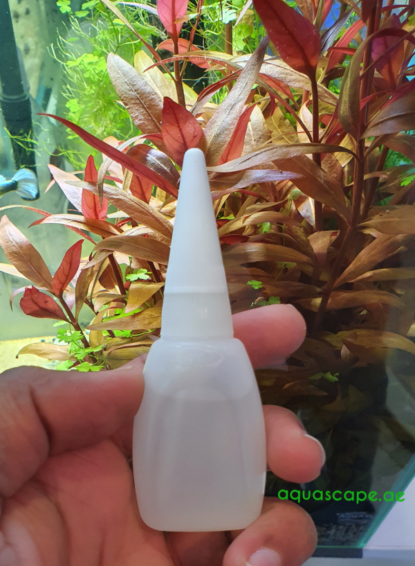 glue for aquascaing hardscape