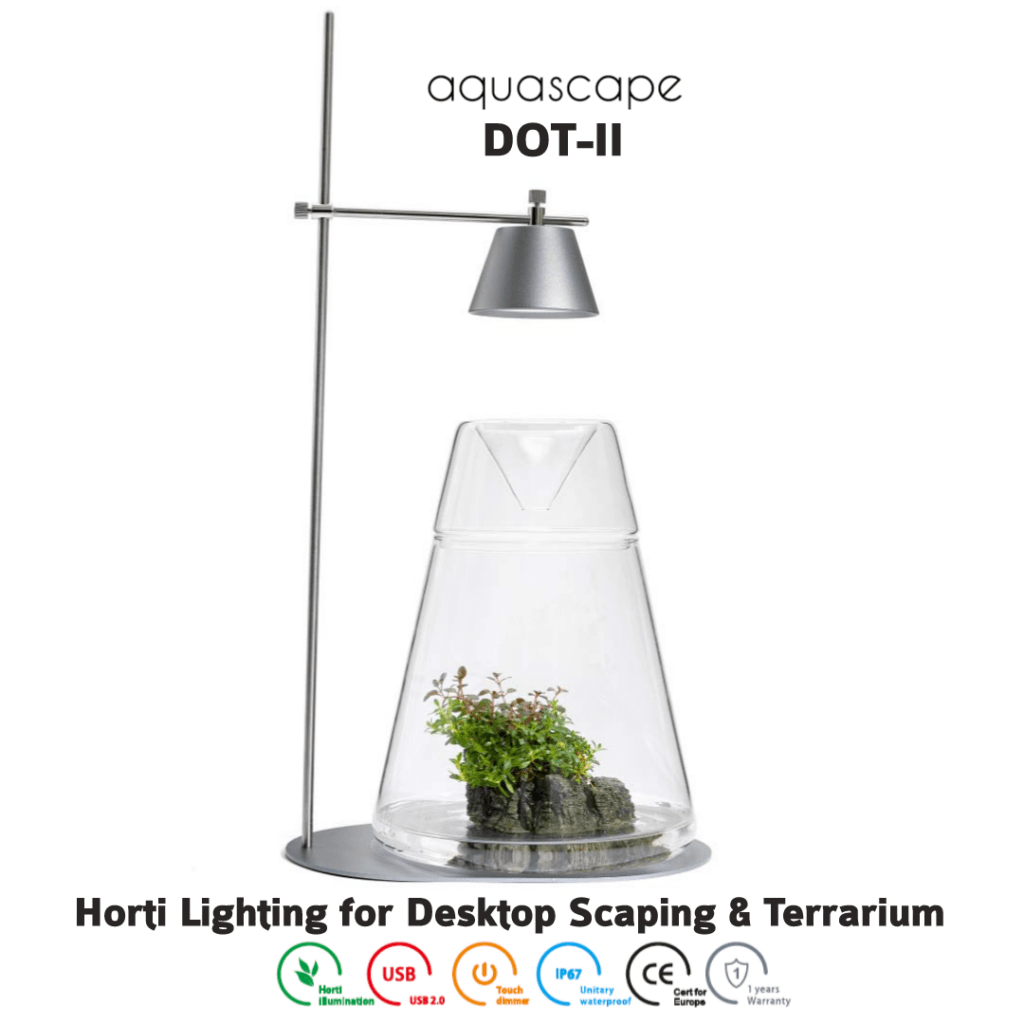 Aquascape DOTII Horti lighting for scaping & terrarium WRGB aquascape