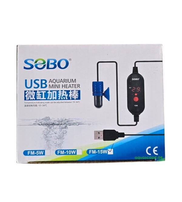 SEBO USB mini aquarium heater 15W