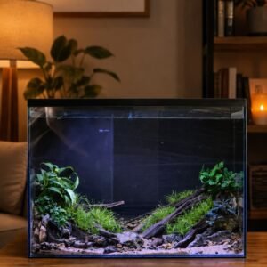 Executive Office Desk Nature Aquascape Aquarium | Premium Office Decor UAE